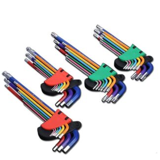 L Wrench Kit Long Arm Allen HEX Key