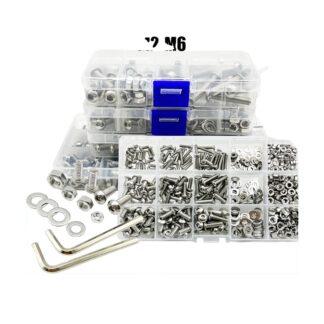 Hexagon Socket Cap Screw and Nut set M2 M6 Stainless