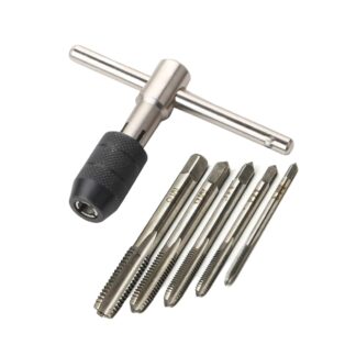 High Carbon Steel T Handle Ratchet Tap Wrench
