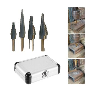 HSS Cobalt Step Drill bit set 50 Sizes Conical