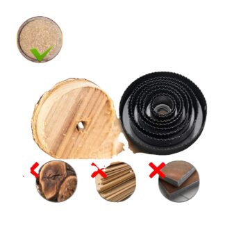 16-piece Hole Saw Kit with HEX Key Mandrels