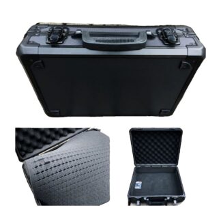 Black Aluminum Alloy Portable Tool Box Large
