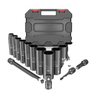 10/1/2 Drive Metric Impact Socket set Universal
